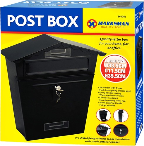 Marksman large post box mail - marksman,