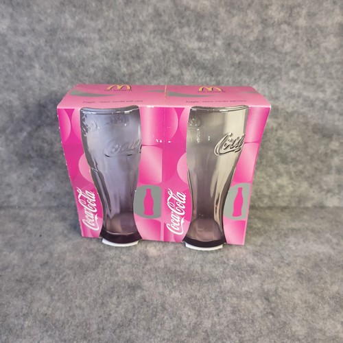 Mcdonalds coca cola glasses - mcdonalds,