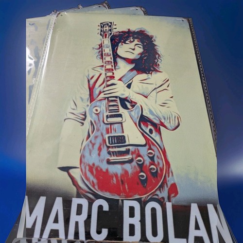 Joblot metal signs marc - metal, bolan