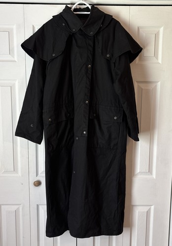Outback trail oilskin coat - trail,