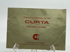 Original Curta Calculator