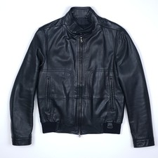 Hugo Boss Biker Leather Jacket