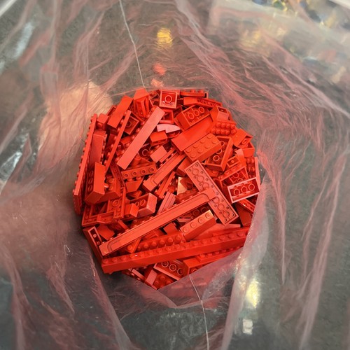 Genuine lego red bulk - kg,