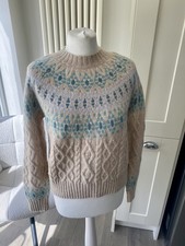 M&S PER UNA FAIRISLE CABLE