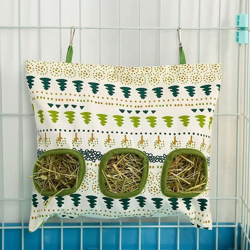 Hole hanging hay - feeding, bag