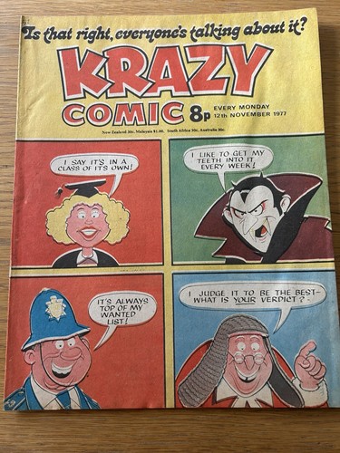 Krazy comic 12th november - comic,