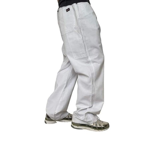 Vintage dickies white baggy - vintage,