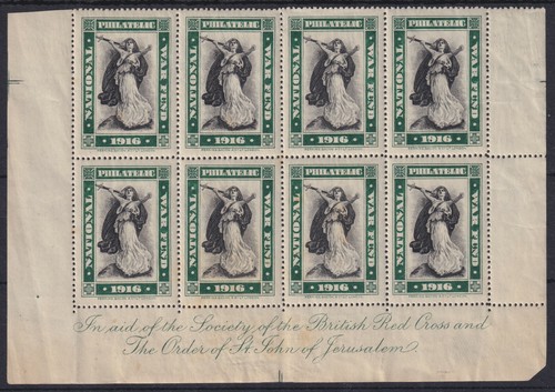 1916 national philatelic war - national,