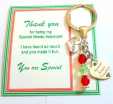 Thank you Gifts for Teachers on gift card +Bag Use Drop-Down Menu