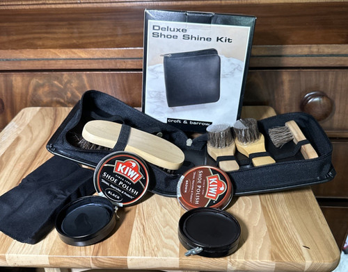 Kiwi deluxe shoe shine - deluxe, and
