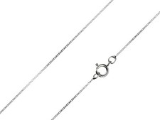 9ct White Gold Necklace Chain