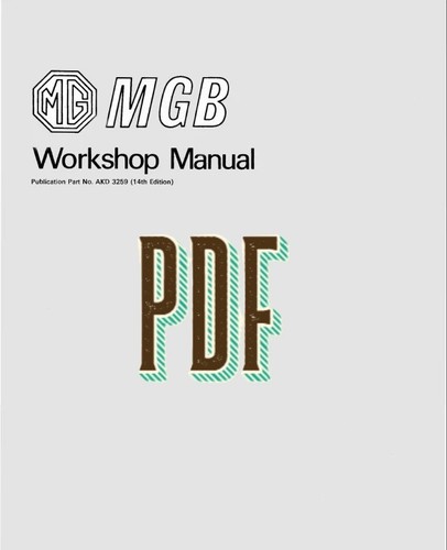 Mgb factory workshop manual - factory,