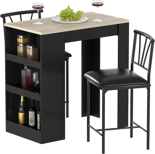 Small bar table - small, chairs