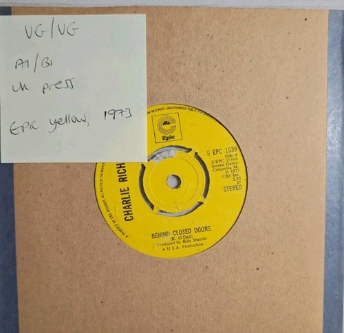Charlie rich behind closed - charlie,