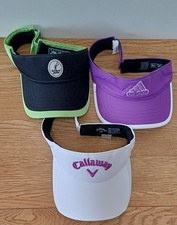 3 x Golf Visor Hats Callaway