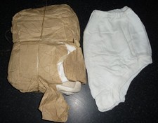 10 pairs of Vintage 1970's Ladies 'Three Swans' Mesh Knickers Size OS (34"W)