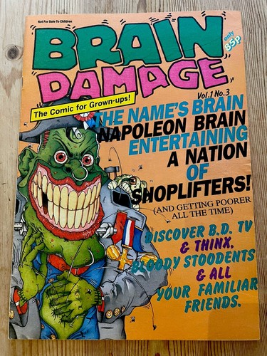 Brain damage the comic for - :,