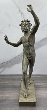 Roman sculpture dancing faun - dancing,
