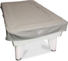 BAIZE MASTER GREY 7FT HEAVY DUTY LEATHERETTE POOL TABLE COVER WITH STORAGE BAG