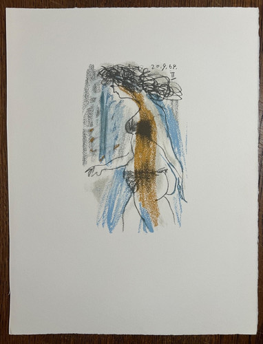 Picasso lithograph 1970 - lithograph,