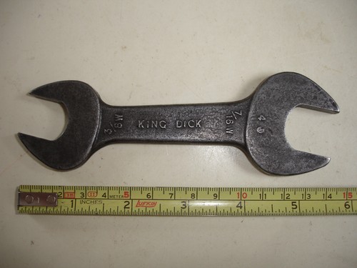 Vintage king dick 7 - king, 3/8w