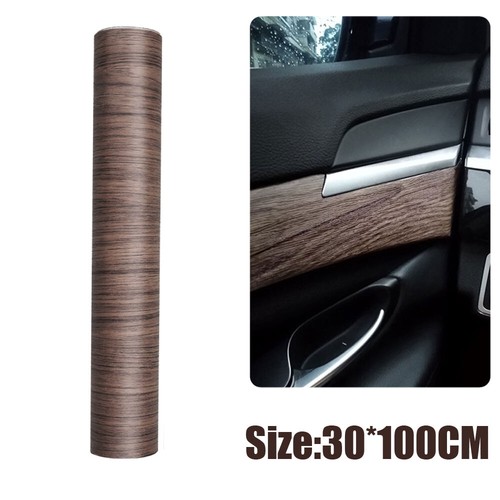 Matte wood grain sticker - wood, vinyl