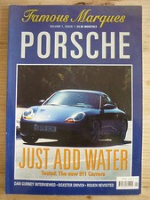 Famous Marques Porsche Vol 1 No 1 1997 911 Carrera Dan Gurney Boxster 914/6 