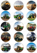 Tractor Farm Cake Topper Party