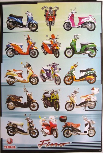 Yamaha motorbike poster - yamaha,