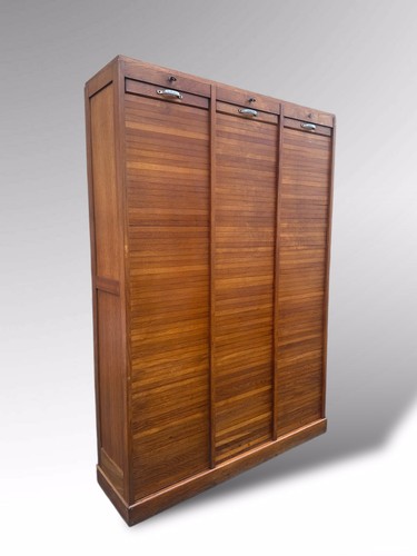 Vintage french triple tambour - french,