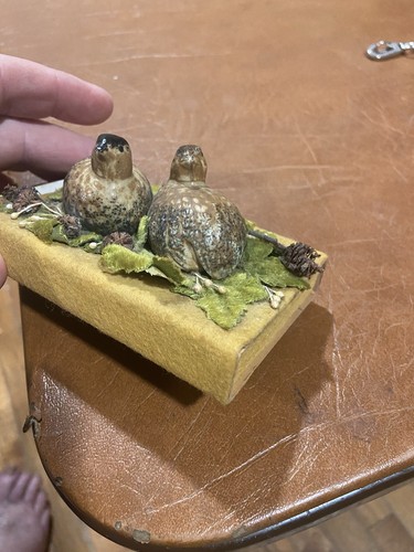 Vintage small pottery - pottery, brown