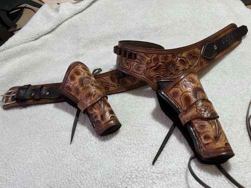 Western leather cowboy - western,