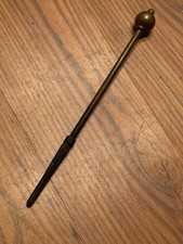 Vintage Solid Brass Heavy Fire Poker 14.5 Inches 