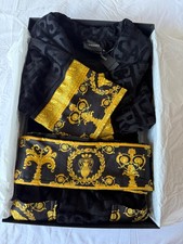Dressing gown mens black - dressing,