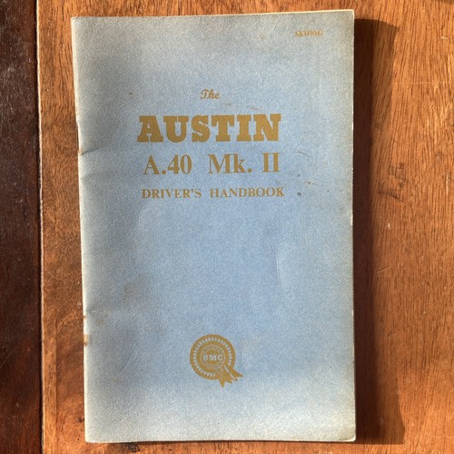 Austin a40 mkii drivers - austin,