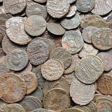 Lots of Roman Coins Available, Ancient Nummus From Constantine Era, good grade