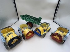 4 Vintage Meccano Car Bundle &