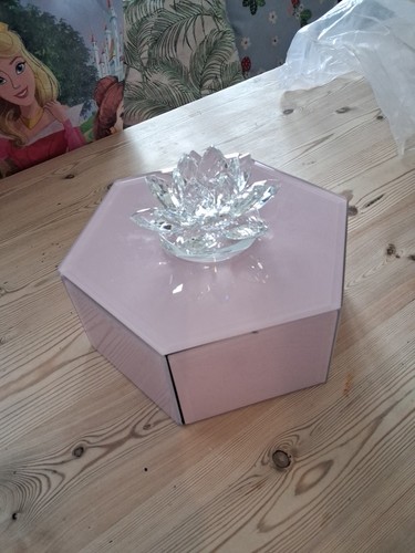 Crystal lotus flower jewellery - crystal,