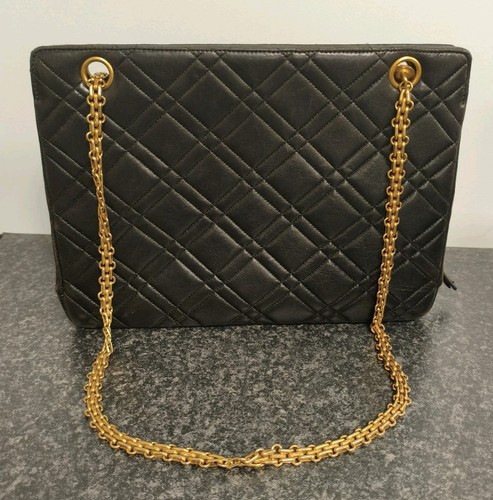 Chanel tote bag black quilted - bag,