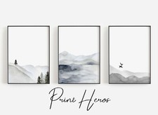 Wall Art Prints Sets Of 3 Home