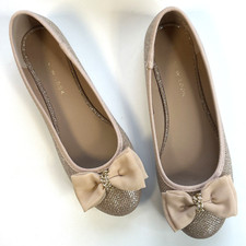 New Look Womens Dusty Pink Ballet Shoes Flats New Bridesmaid Summer UK Size 4