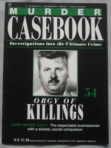 Murder casebook magazine issue - magazine,
