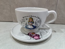 Alice in Wonderland Cup & Saucer | World of My Own | White