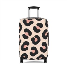 Leopard Print Luggage Cover