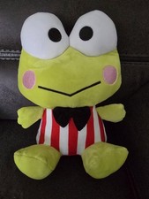 Keroppi Hello Kitty Frog Plush 11 Inch Soft Toy