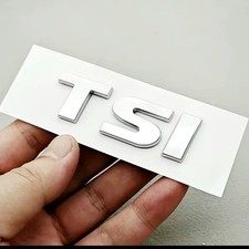TSI Badge Emblem 3D Silver