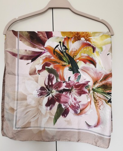 Luxury 100 silk scarf - silk,