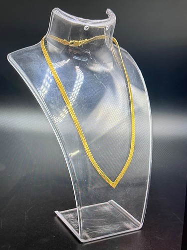 9ct gold herringbone - , v