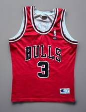 Chicago Bulls NBA Vintage Champion Chandler 3 Basketball Vest Jersey Mens Medium