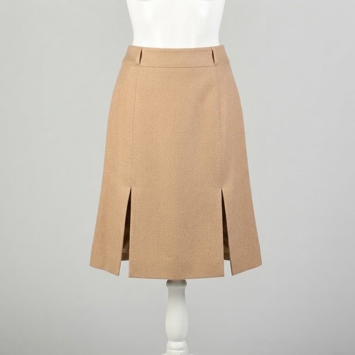 Vintage daks smart skirt camel - skirt,